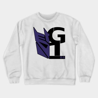 Transformers G1 Decepticons 84 Crewneck Sweatshirt